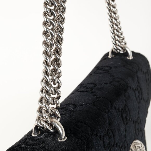 Gucci Velvet GG Monogram Dionysus Shoulder Bag - Picture 8 of 16